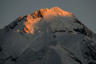 37 Gasherbrum I Hidden Peak North Face Close Up At Sunset From Gasherbrum North Base Camp In China.jpg